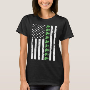 Camiseta La bandera irlandesa de EE.UU.