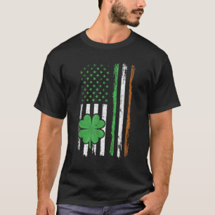 Camiseta La bandera irlandesa vintage, la bandera irlandesa