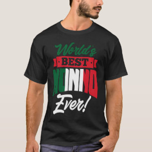 Camiseta La bandera italiana del mejor no nieto del mundo