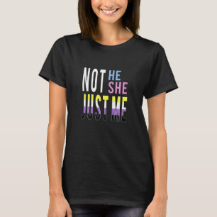 Camiseta La Bandera No Binaria Enby Genderqueer