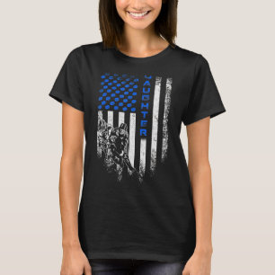 Camiseta La bandera norteamericana de los Estados Unidos se