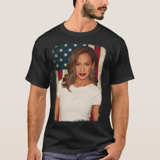 Camiseta La bandera norteamericana vintage Diva Jenifer Leg