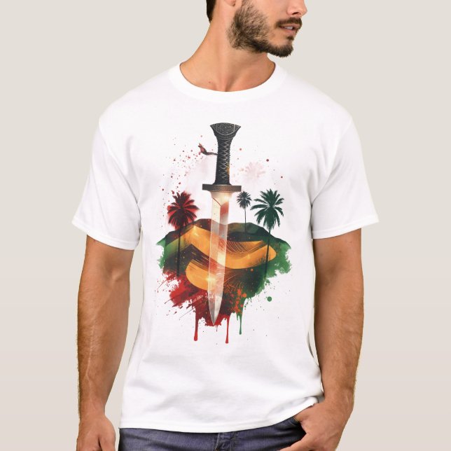 Camiseta La bandera omaní (Anverso)