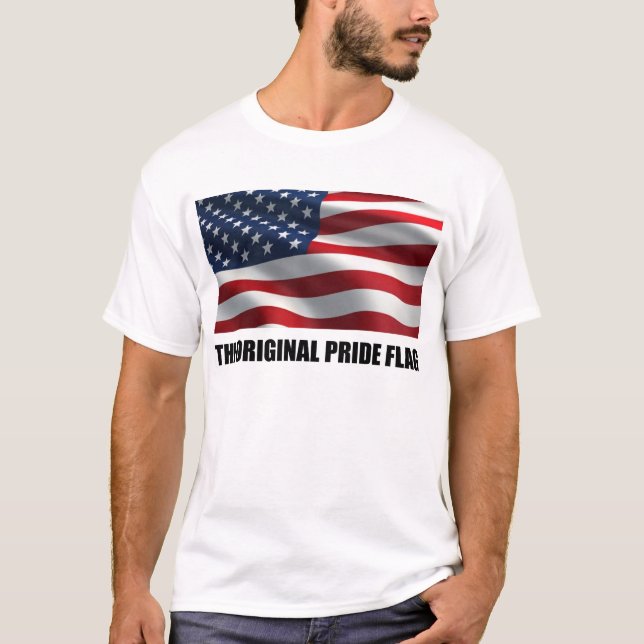 Camiseta La bandera original del orgullo (Anverso)