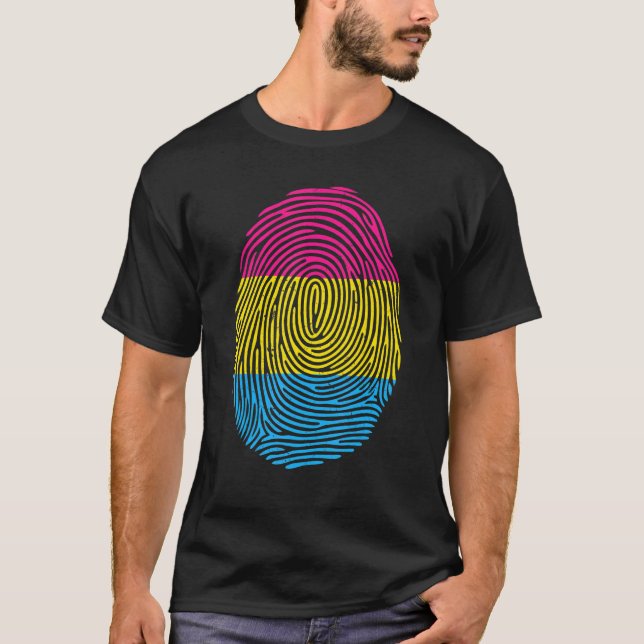 Camiseta La Bandera Pansexual Orgullo Gato Pile Lgbt Cute (Anverso)