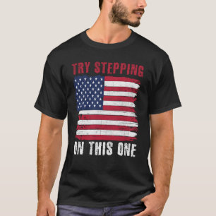 Camiseta La Bandera Patriótica Estadounidense De EEUU Inten