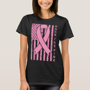 Camiseta La bandera rosa para la toma de conciencia sobre e
