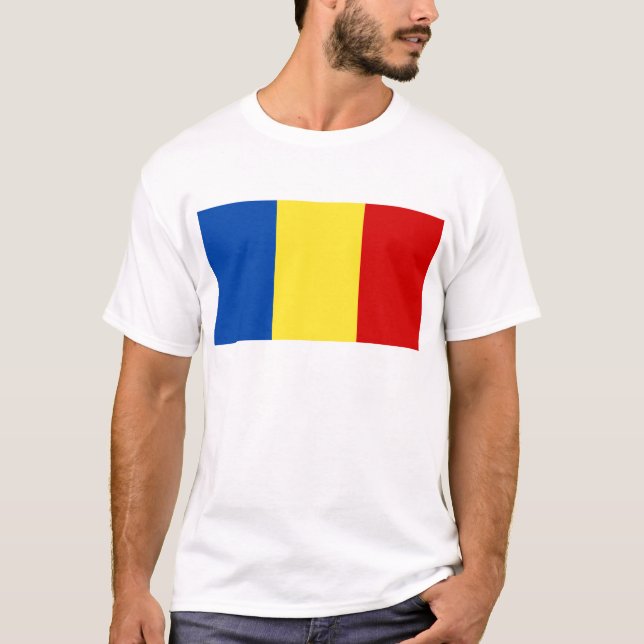 Camiseta La bandera rumana (Anverso)