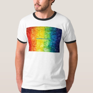 Camiseta La bandera teñida con nudos de SlipperyJoe's arcoí
