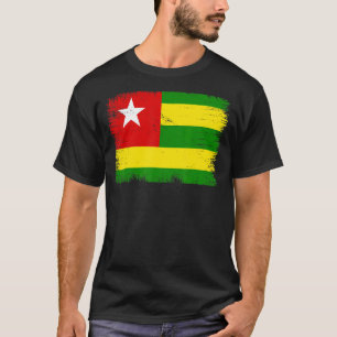 Camiseta La bandera togolesa vintage