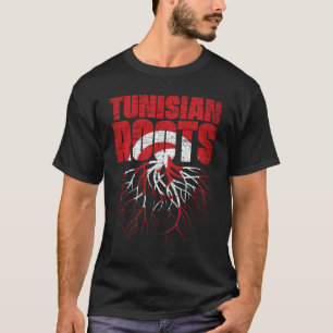 Camiseta La bandera tunecina del patrimonio tunecino