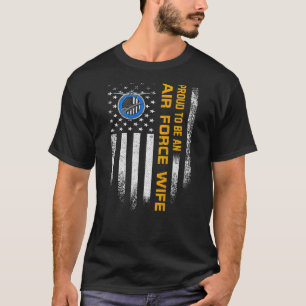 Camiseta La bandera ventilado de Estados Unidos Orgullosa d
