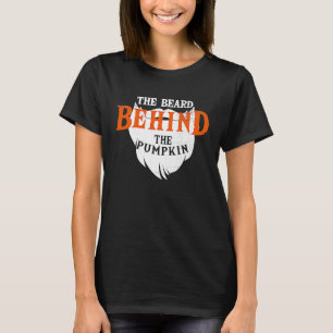 Camiseta La barba detrás del embarazo de la calabaza de Hal