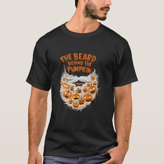 Camiseta La Barba Detrás Del Gracioso Embarazo De La Calaba (Anverso)