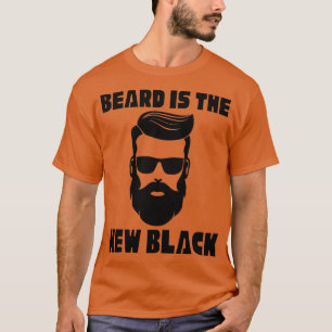 Camiseta La Barba Es La Nueva Barba Graciosa Del Black Worl