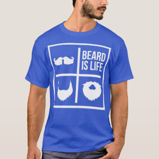 Camiseta La barba es la vida Mustache