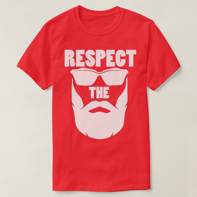 Camiseta La barba respeta la barba (Diseño del anverso)