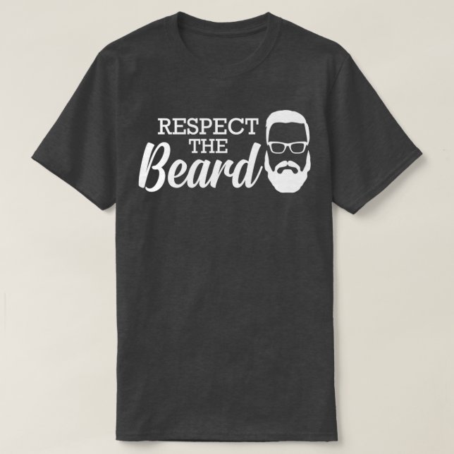 Camiseta La barba respeta la barba 3 (Diseño del anverso)