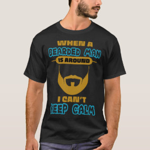 Camiseta La barba y yo Respeto al bigote No Hipster