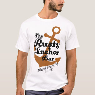 Camiseta La barra oxidada Miami Beach la Florida est 1985