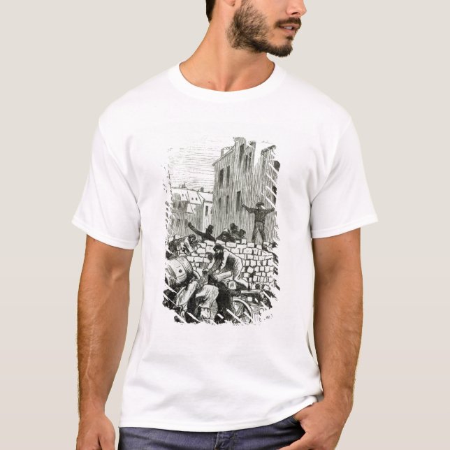 Camiseta La barricada (Anverso)