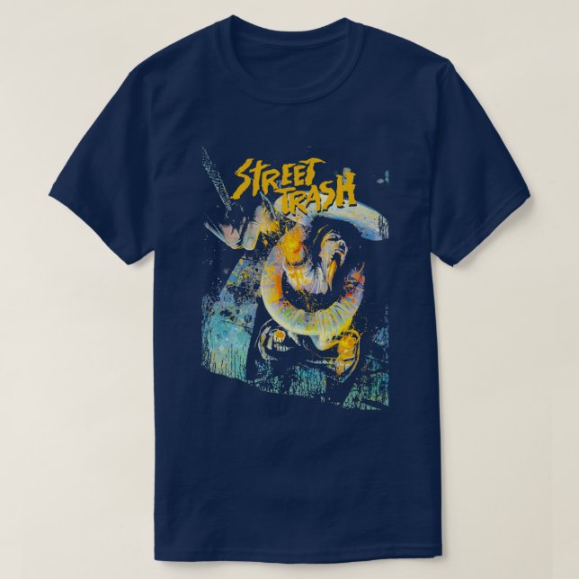 Camiseta La basura callejera de los 80 culta película clási (Diseño del anverso)