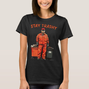 Camiseta La basura de Guay Donald Trump se queda en ridícul