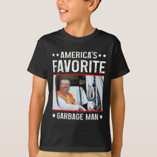 Camiseta La basura favorita de Estados Unidos es divertida 
