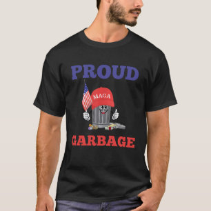 Camiseta La basura Personalizado de Trump MAGA puede ser ba