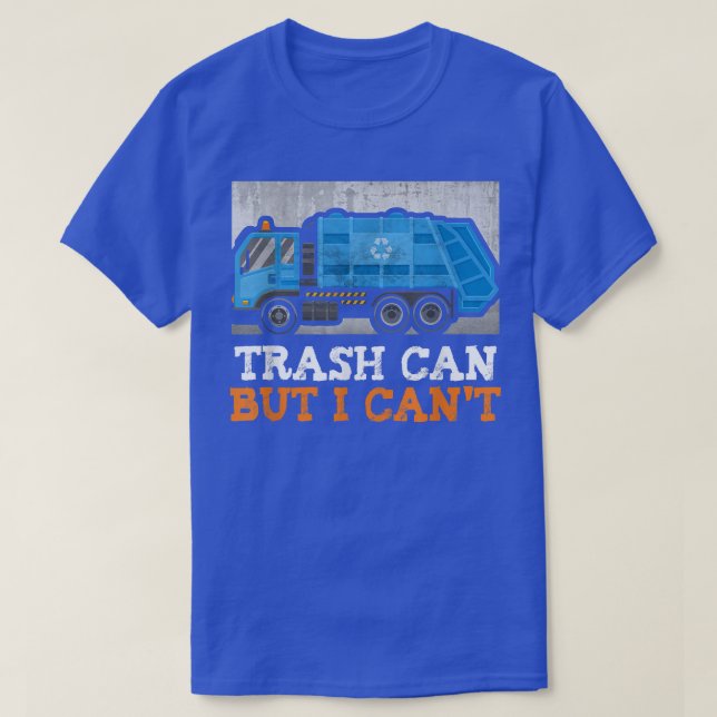 Camiseta La basura puede ser pero no puedo reciclar la basu (Diseño del anverso)