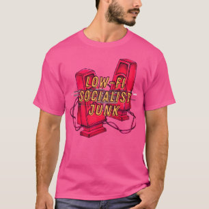Camiseta La basura socialista de baja conexión inalámbrica