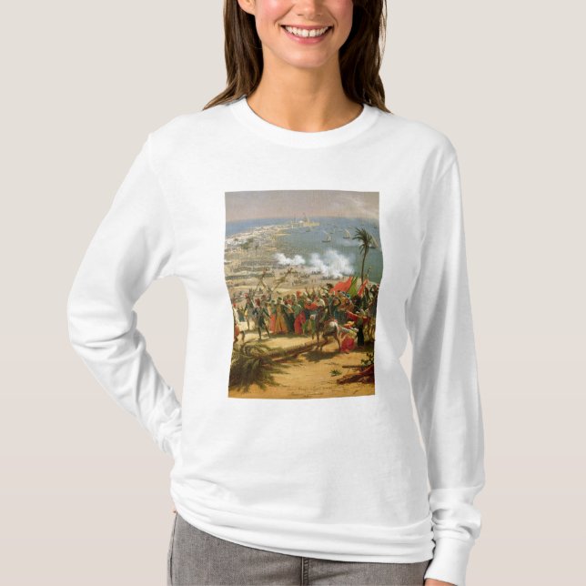 Camiseta La batalla de Aboukir, el 25 de julio de 1799 (Anverso)