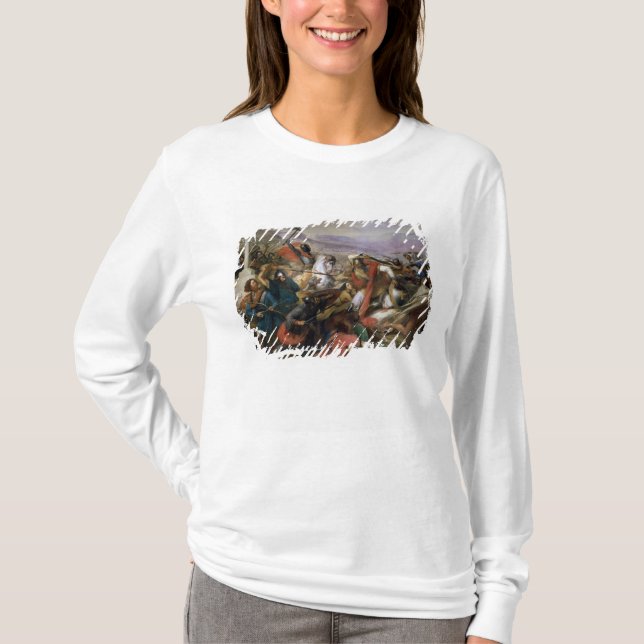 Camiseta La batalla de Poitiers, ganada por Charles Martel (Anverso)