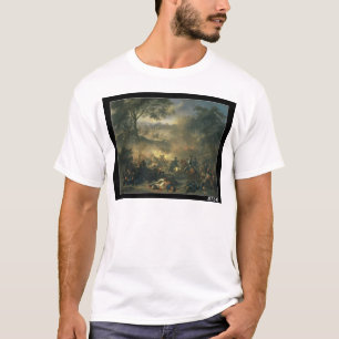 Camiseta La batalla de Poltava en 1709, 1717
