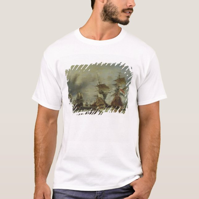Camiseta La batalla de Texel, el 29 de junio de 1694 (Anverso)