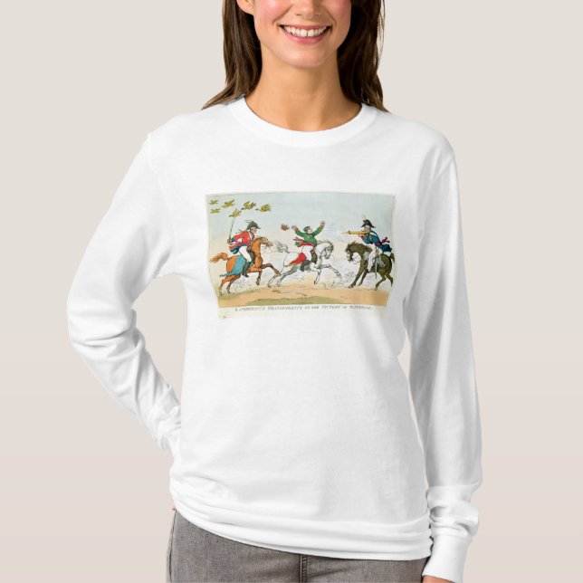 Camiseta La batalla de Waterloo (Anverso)