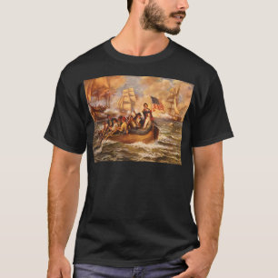 Camiseta La batalla del lago Erie de Percy Moran