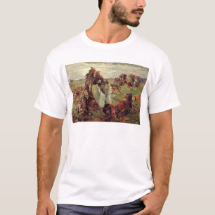 Camiseta La batalla entre russians y tártaro, 1916