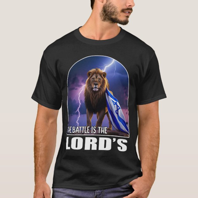 CAMISETA LA BATALLA ES DE SEÑOR (Anverso)