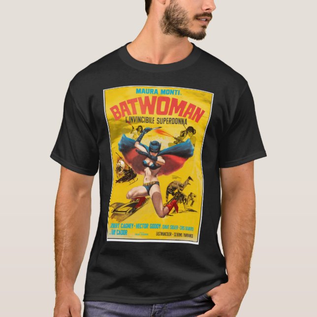 Camiseta La Batwoman 1968 divertida (Anverso)