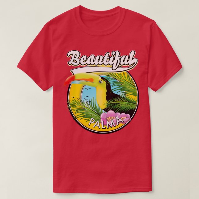 Camiseta La bella Palma (Diseño del anverso)