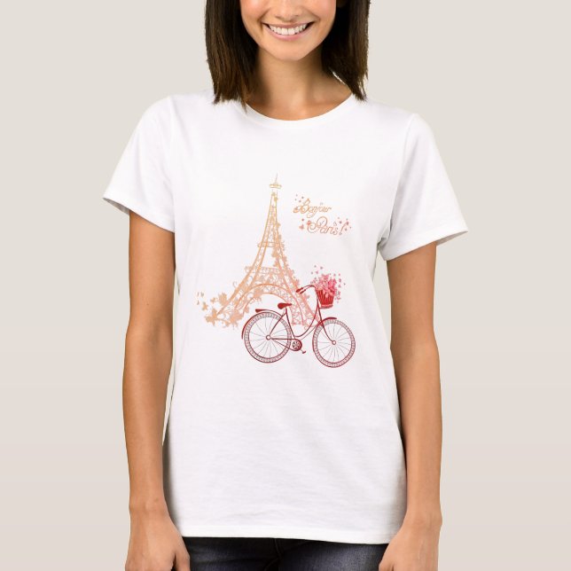 Camiseta La bella París  (Anverso)
