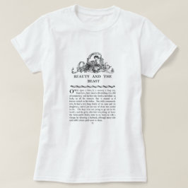 Camiseta La bella y la bestia