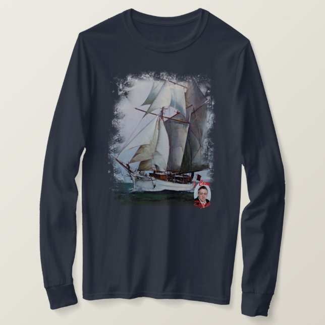 Camiseta La Belle Poule (Anverso del diseño)