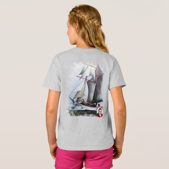 Camiseta La Belle Poule (Reverso completo)