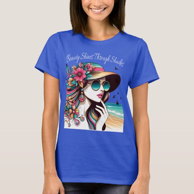 Camiseta La belleza brilla a través de los matices (Anverso)