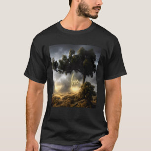 Camiseta La belleza de la naturaleza del árbol vibrante 4