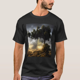 Camiseta La belleza de la naturaleza del árbol vibrante 4