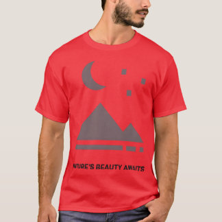 Camiseta La belleza de la naturaleza espera a la familia qu