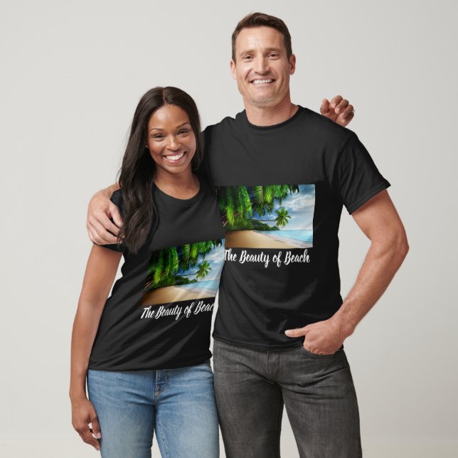 Camiseta La belleza de la playa (Unisexo)